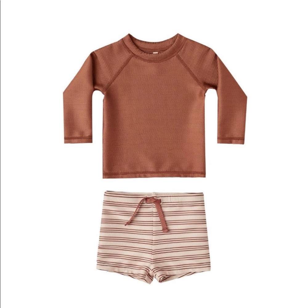 Rylee + Cru Two-piece Rashguard Set